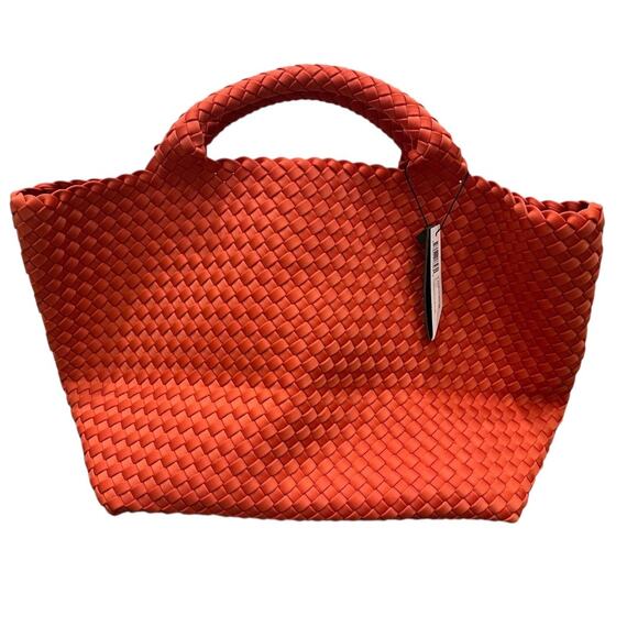 Naghedi Medium St. Barths Medium Tote Bonaire Orange NWT - Picture 2 of 7